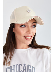 Бейсболка BK-6107 Бежевий Коричневий 55-57