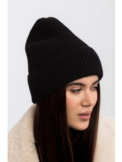 Шерстяна шапка SHP-25003 Чорний
