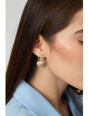 Сережки підвіски SER-13714 Золотистий