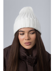 Трикотажна шапка SHP-25009 Молочний