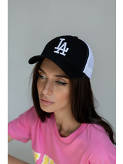 Бейсболка BK-1112 Чорний 55-56 Чорно білий