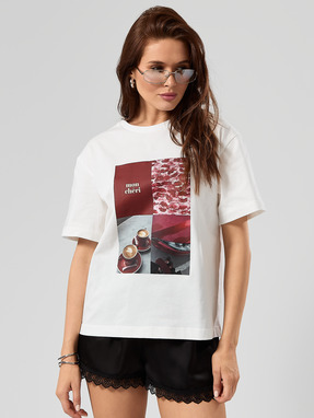 Футболка бавовняна oversize FUT-301
