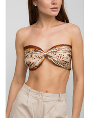 Хустка атласна APL-238293 Помаранчевий