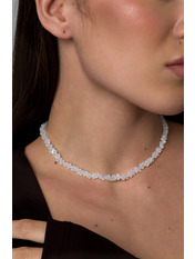 Чокер CH-14785 Білий Прозорий