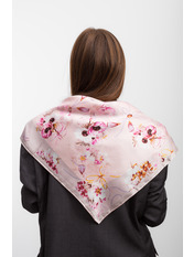 Хустка атласна APL-1536 Рожевий