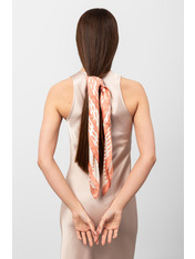 Хустка атласна APL-375 Молочний Кремовий