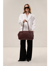 Сумка жіноча з еко-шкіри SYM-3-26-01 Червоний Бургунді