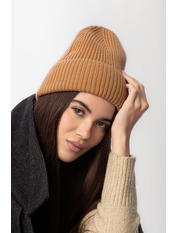 Шерстяна шапка SHP-25003 Бежевий Кемл