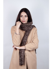 Шарф V-1923(5) Шоколадний Коричневий