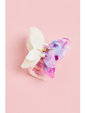 Крабик KR-0356 Білий Білий+фіолетовий