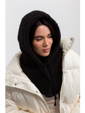 Капор з дов'язом KPR-0910-33 Чорний