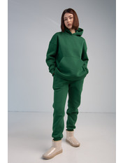 Трикотажний костюм на байці KT-7650 Зелений Зелений 5 XS/S