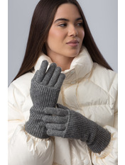 Рукавиці+мітенки М-106 one size Сірий Сірий one size