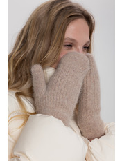 Рукавиці RUK-401 Бежевий one size Бежевий one size