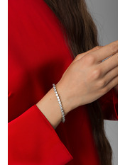 Браслет BRS-9654 Сріблястий