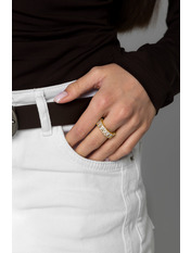 Каблучка KOL-3203 Золотистий