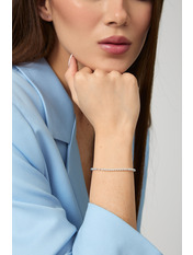 Браслет BRS-9644 Сріблястий 1 Сріблястий