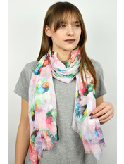 Палантин Ліка Рожевий яя_180*75