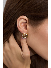 Сережки фігурні SER-28 Золотистий