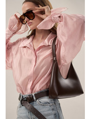 Сумка жіноча SYM-6К-267 Шоколадний Коричневий