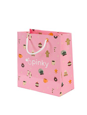 Пакет новорічний Пінкі маленький (22х24х11)