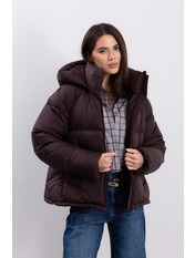 Куртка KR-365 44 Коричневий Шоколадний Шоколадний 44