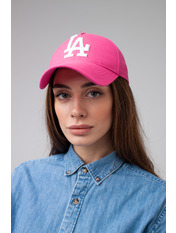 Бейсболка BK-4905 Білий 55-56 Біло-малиновий