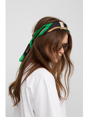 Хустка атласна APL-381 Зелений