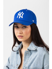 Бейсболка BK-S-NY-1152-10 Синій Електрик-білий one size