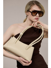 Сумка жіноча з еко-шкіри SYM-3-25-80 Бежевий