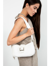 Сумка жіноча з еко-шкіри SYM-50016 Білий