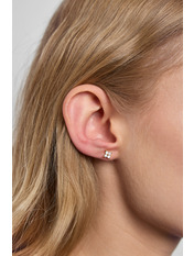 Сережки пусети SER-13625 Золотистий