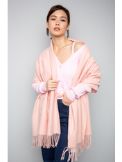 Шарф SH-3865 Пудровий Рожевий