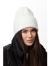 Шерстяна шапка SHP-25001 Білий