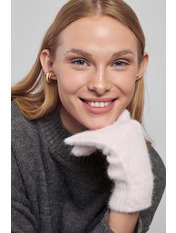 Рукавички RUK-X2423 one size Світло рожевий Рожевий Світло рожевий one size