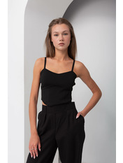 Топ трикотажний FUT-290090 Чорний one size