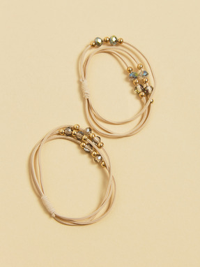 Набір резинок NREZ-0006 Світло бежевий