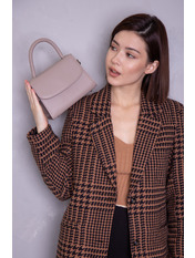 Сумка жіноча SYM-21-89 Темно-капучиновий Коричневий