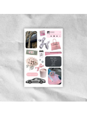 3D стікери " NEW YORK " Набір 16 стікерів SB-102 3D стікери