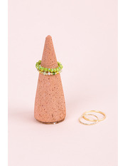 Набір каблучок NKOL-713 Салатовий Зелений