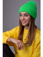 Бавовняна шапка SHP-47473 Зелений Салатовий