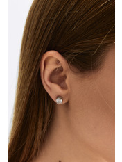 Сережки пусети SER-13600 Сріблястий