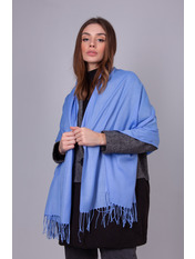 Шарф SH-PL-116 Блакитний. Блакитний