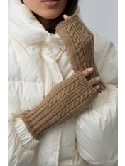 Мітенки М-103 Коричневий one size Кавовий Кавовий one size