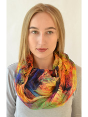 Снуд Маріон Світло-блакитний Блакитний