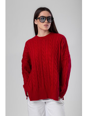 Светр KOF-241285 Червоний one size Червоний one size