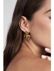 Сережки підвіски SER-16 Золотистий