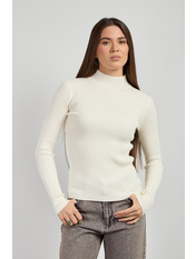 Водолазка з коміром приталена GO-1401 one size Бежевий Ванільний Ванільний one size