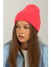 Бавовняна шапка SHP-47473 Рожевий