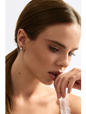 Сережки пусети SER-13600 Сріблястий Сріблястий 1
